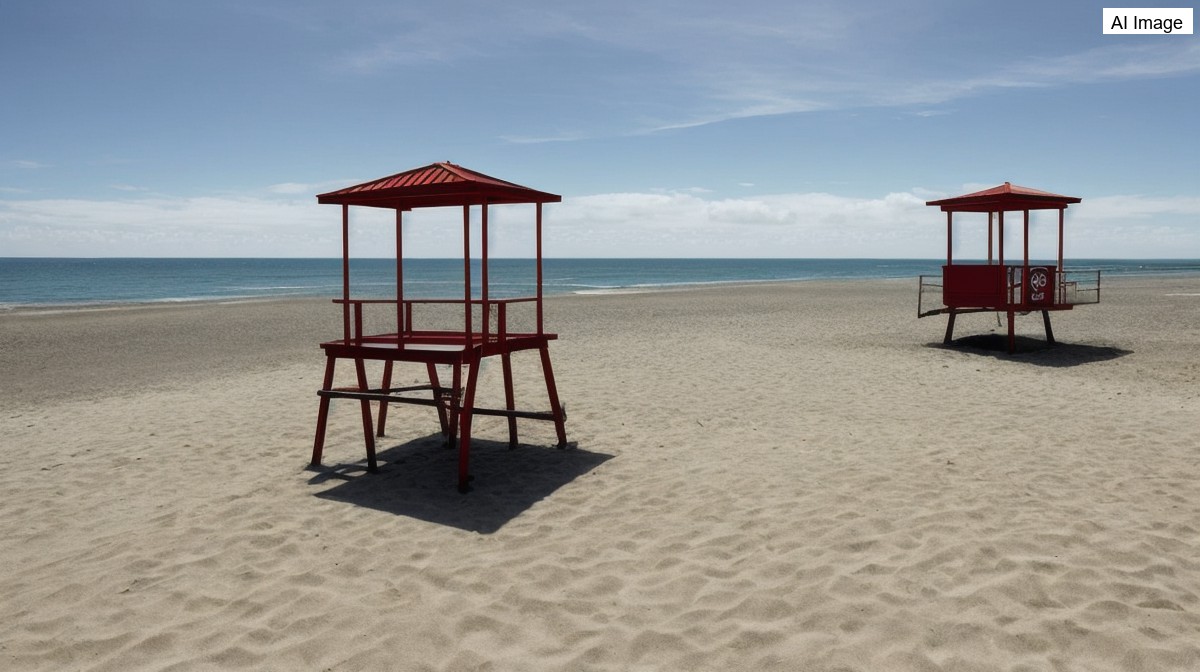 Long Island beach closed after shark spotted as heat drives crowds to the water