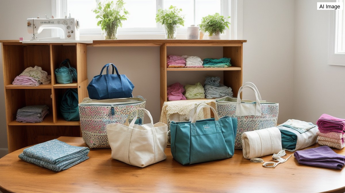 A Bay Shore mother turns her love of sewing into a handmade handbag business