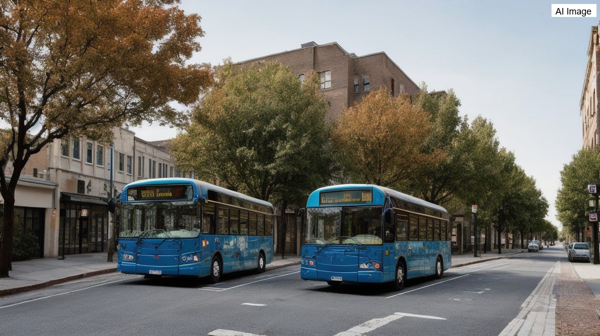 Police seek two men after bus attack on 73-year-old