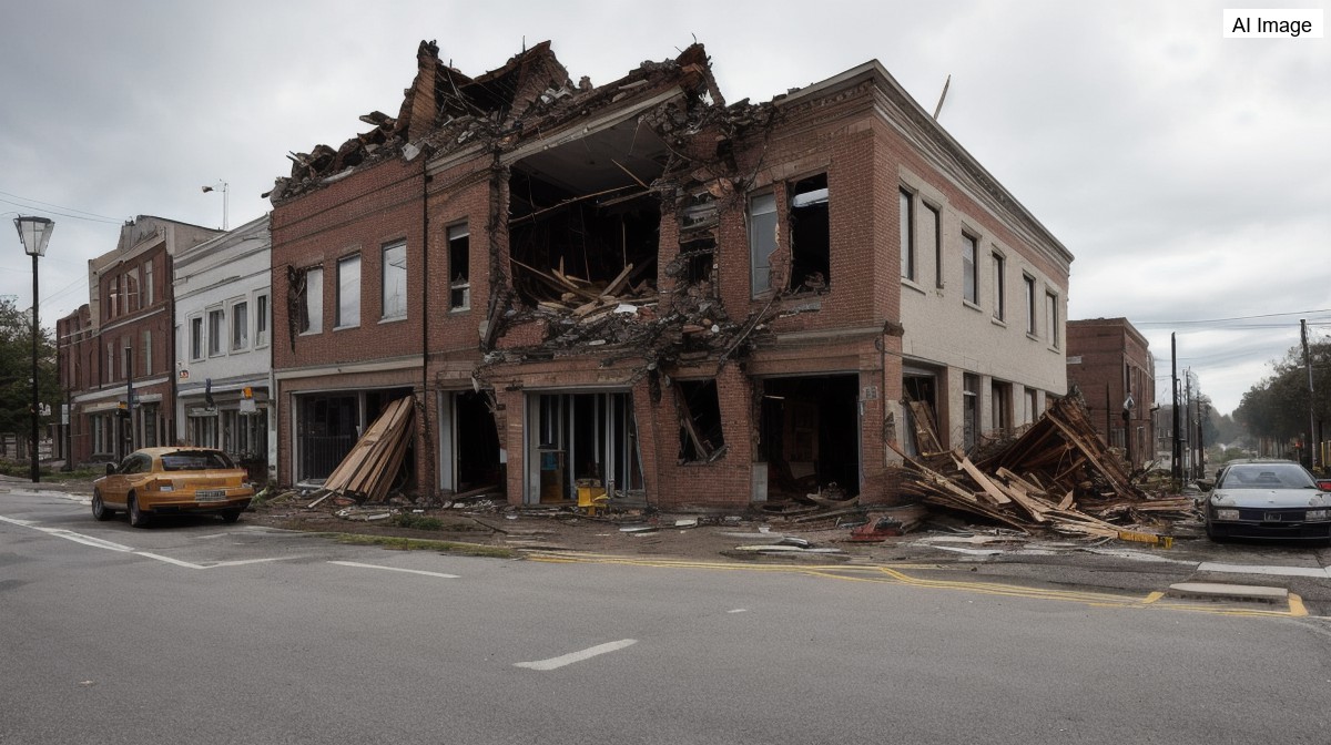 Mount Vernon building collapses during construction, no one injured