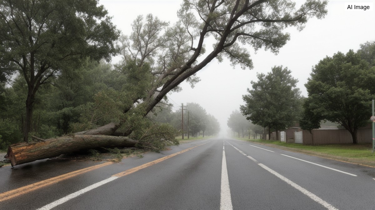 Storm topples tree onto New Jersey road, downing power lines | AVALW News