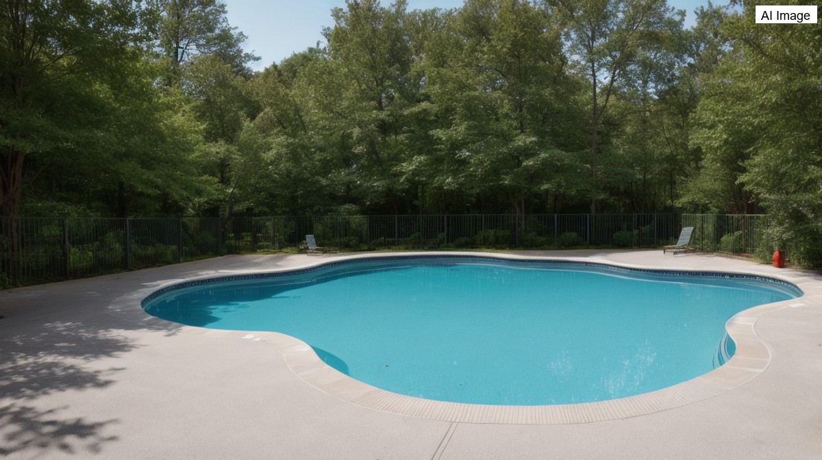 Car plunges into a New Canaan public pool, driver rescued unharmed