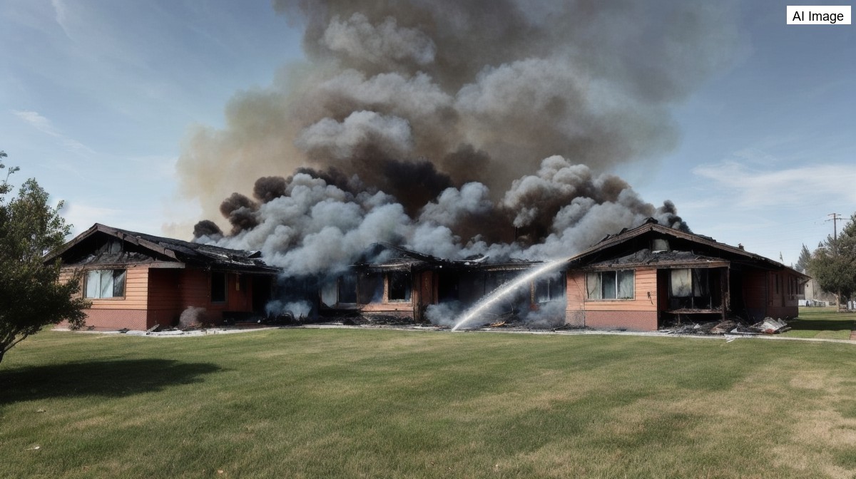 Massive fire destroys Riverside apartment complex as residents describe smoke pouring from toilets before evacuation - AVALW News