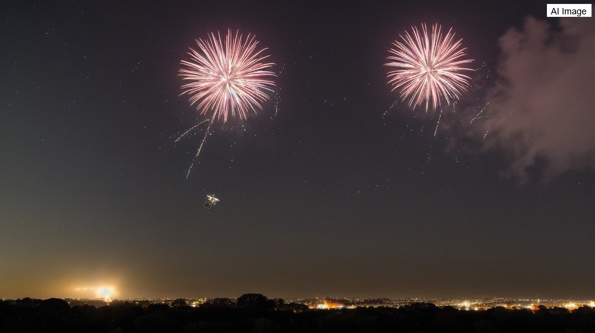 Sacramento uses drones to catch illegal fireworks, $100,000 fine