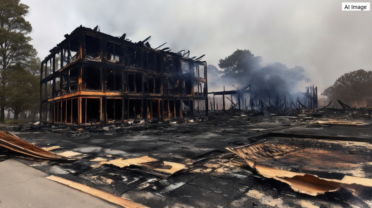 Tacoma Construction Building Gutted by Overnight Fire, Neighboring Apartments Damaged