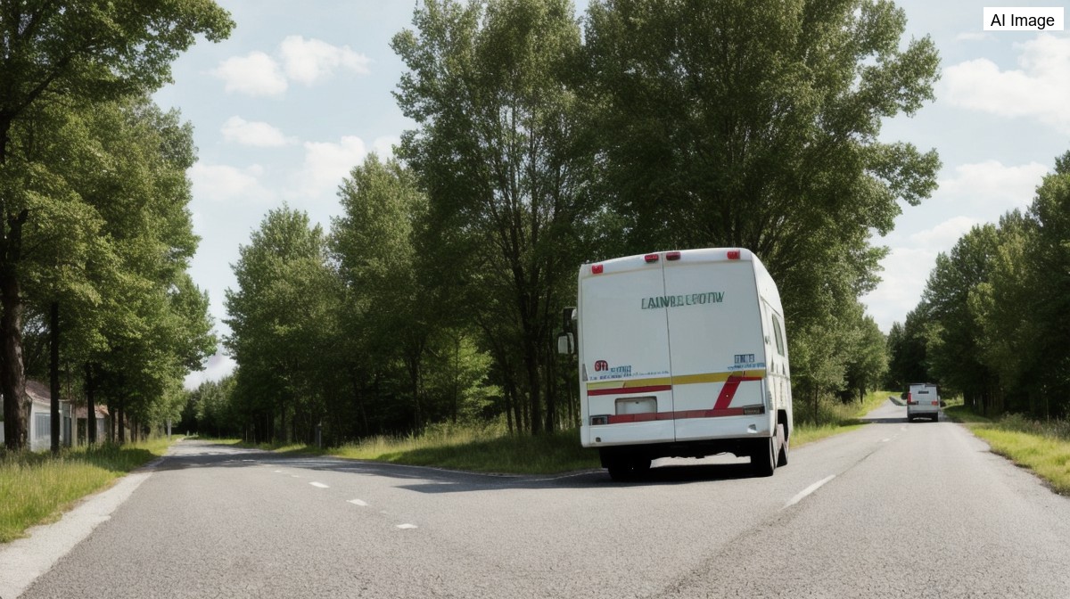 Man arrested after stealing ambulance with medic still inside