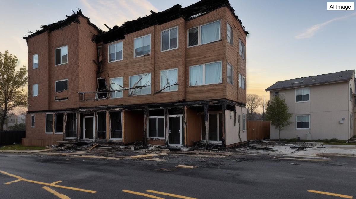 Fire destroys 50 units at UC Riverside apartment complex displacing 115 residents as firefighters rescue trapped cats - AVALW News