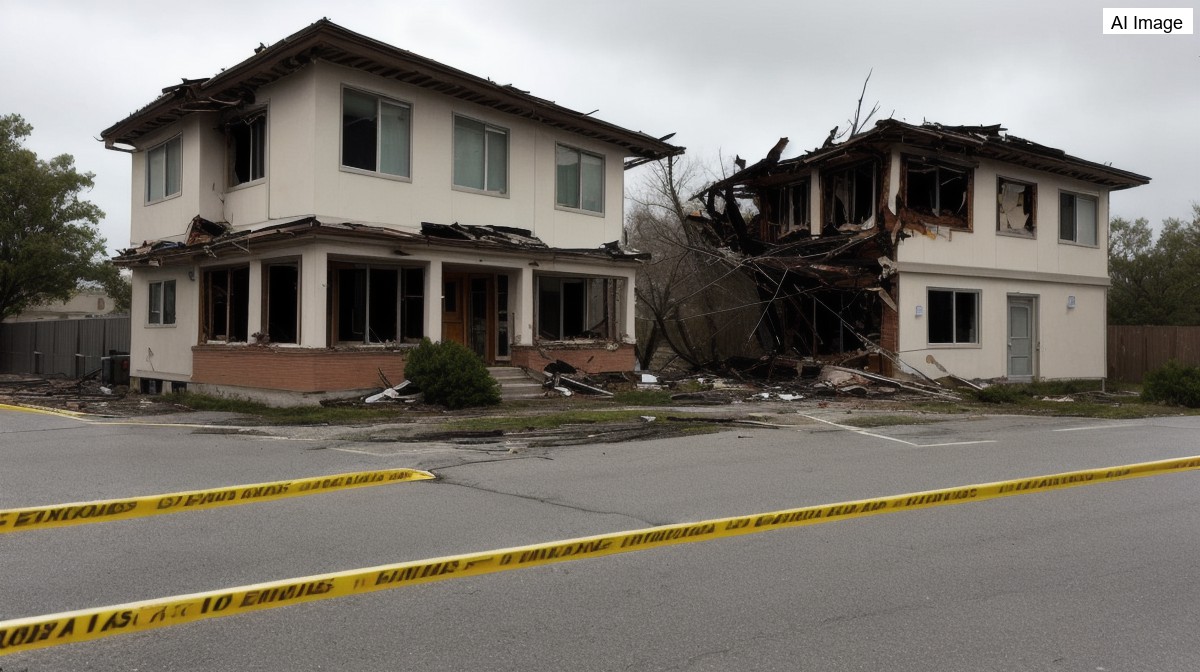 Emergency vehicle crashes into Rockland County building, several people hurt