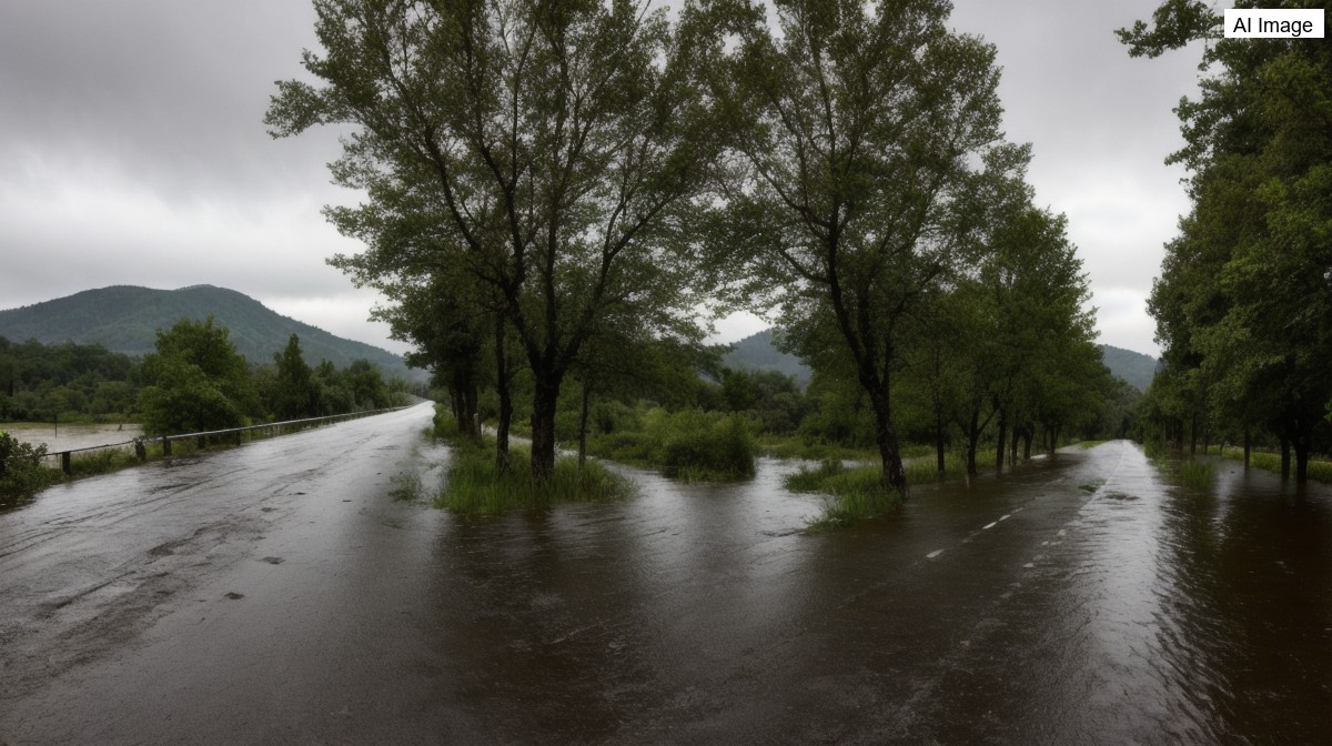 贵州正安县8个乡镇遭遇大暴雨，低洼地带积水严重部分居民家中雨水倒灌 - AVALW News
