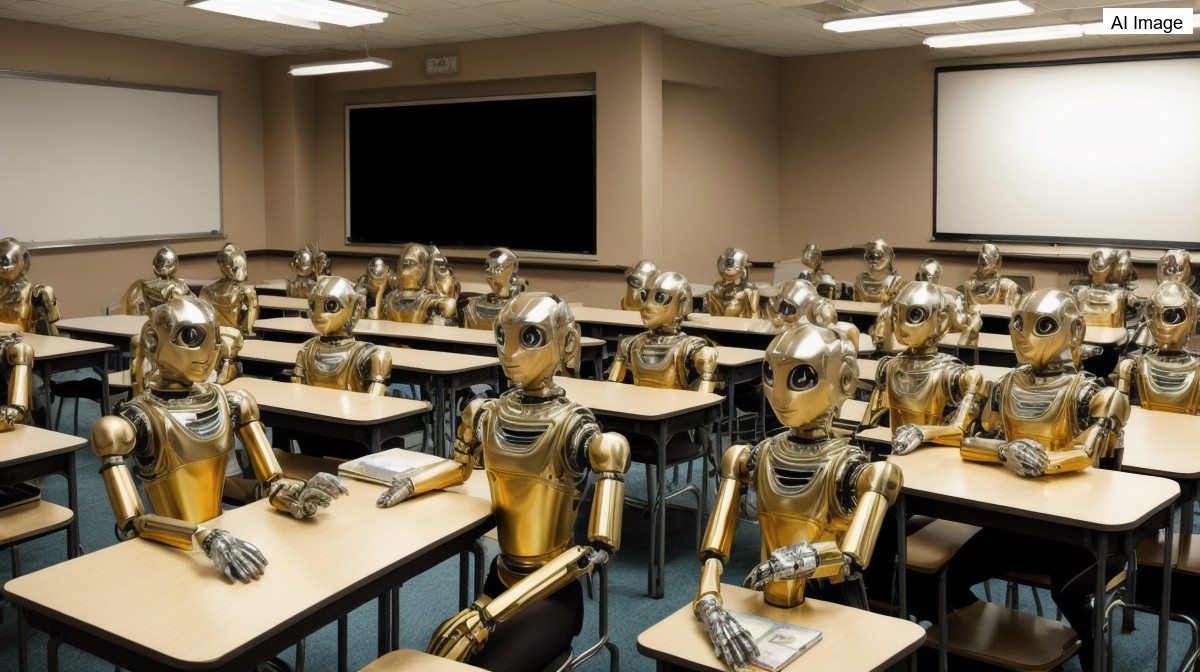中国杭州开设全球首所机器人学校,人形机器人成首届新生